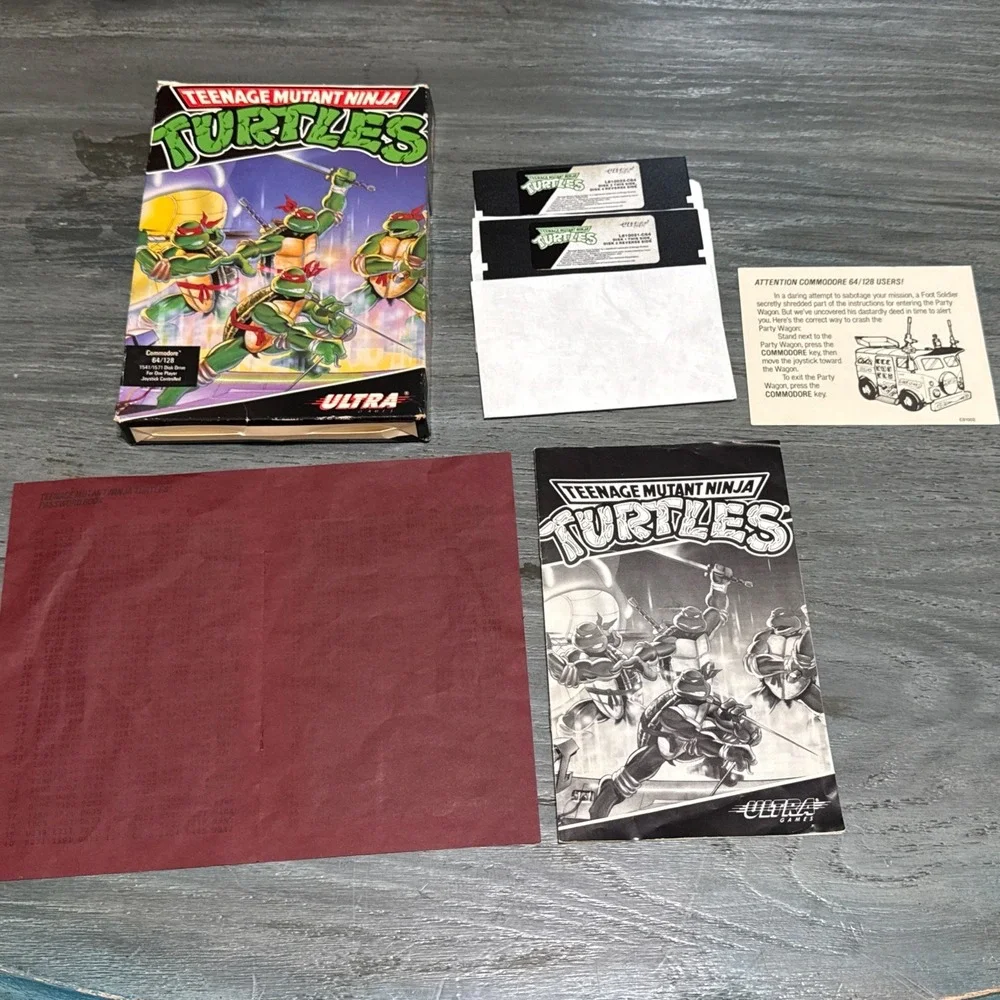 Teenage Mutant ninja turtles 5 1/4